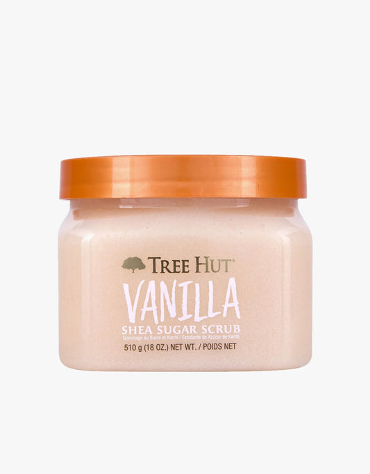 TREE HUT VANILLA SHEA SUHAR SCRUB- FOR SMOOTH, RENEWED SKIN