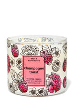 BATH & BODY WORKS SCENTED CANDLES 'CHAMPAGNE TOAST'