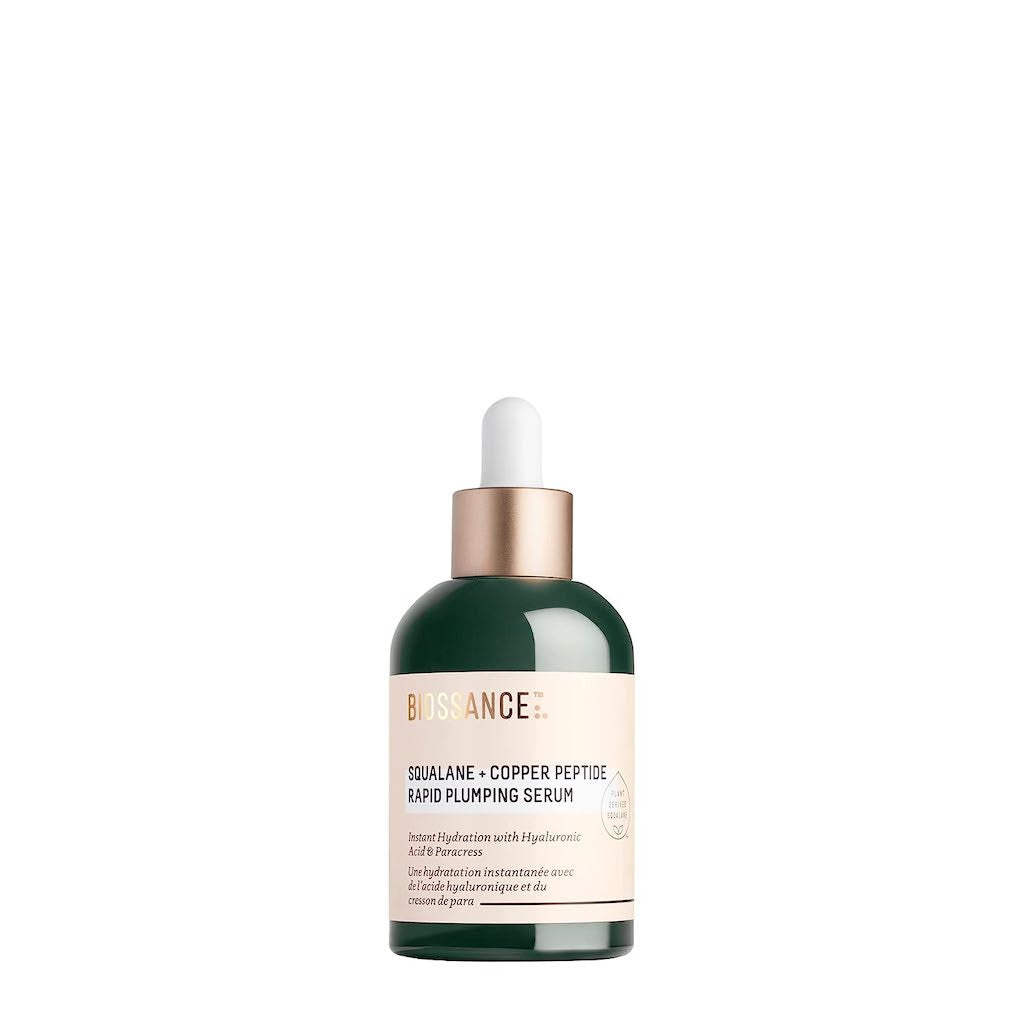 BIOSSANCE SQUALANE + COPPER RAPID PLUMPING SERUM