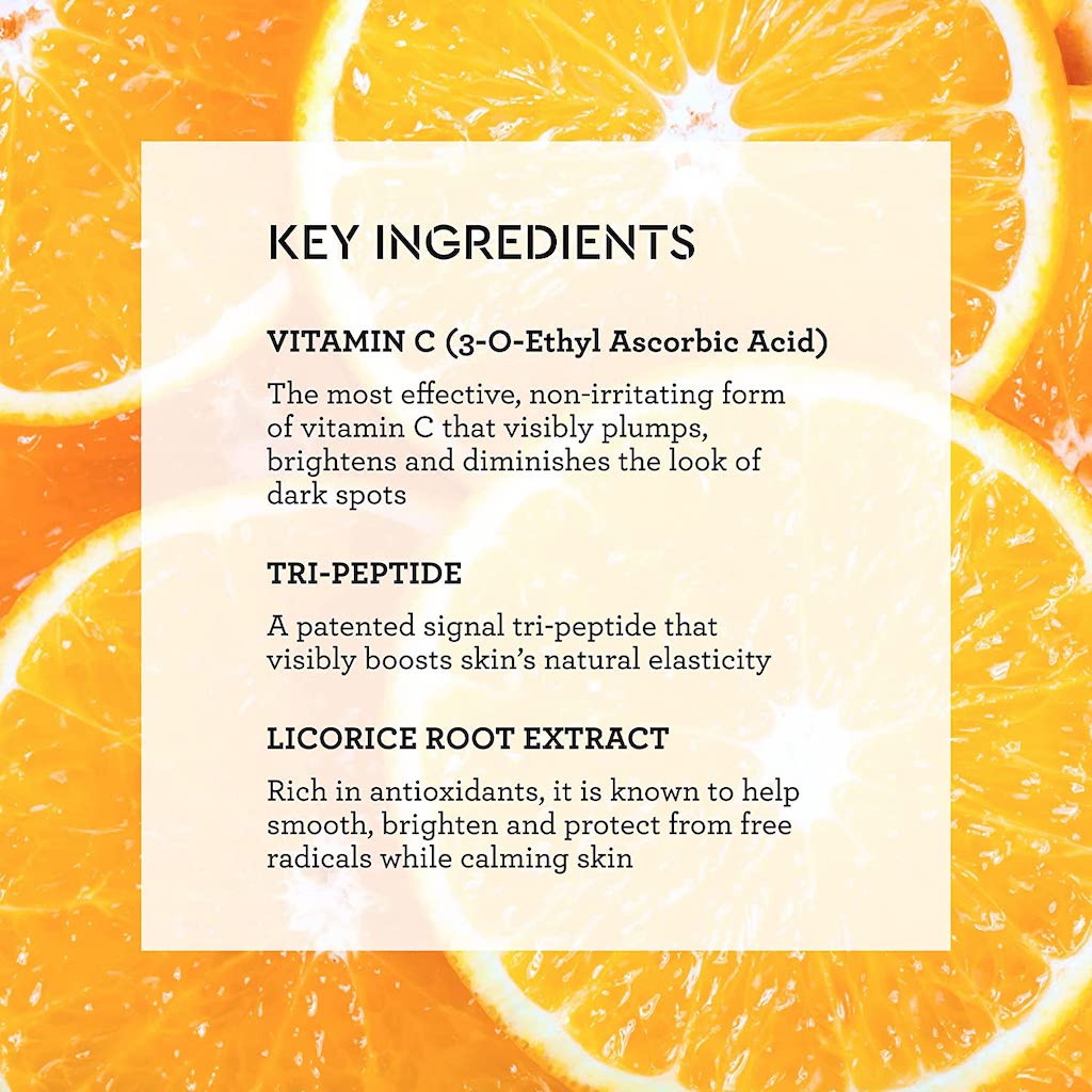 BLISS BRIGHT IDEA VITAMIN C + TRI-PEPTIDE BRIGHTENING SERUM