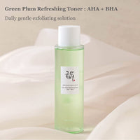 BEAUTY OF JOSEON GREEN PLUM REFRESHING TONER- AHA + BHA