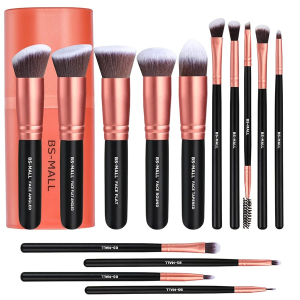 BS MALL MAKE BRUSH SET - ROSE GOLD