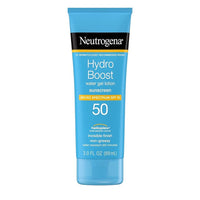 NEUTROGENA HYDRO BOOST WATER GEL SUNSCREEN LOTION SPF50