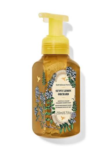 BATH & BODY - SUNNY LEMON ORCHID FOAMING HAND SOAP