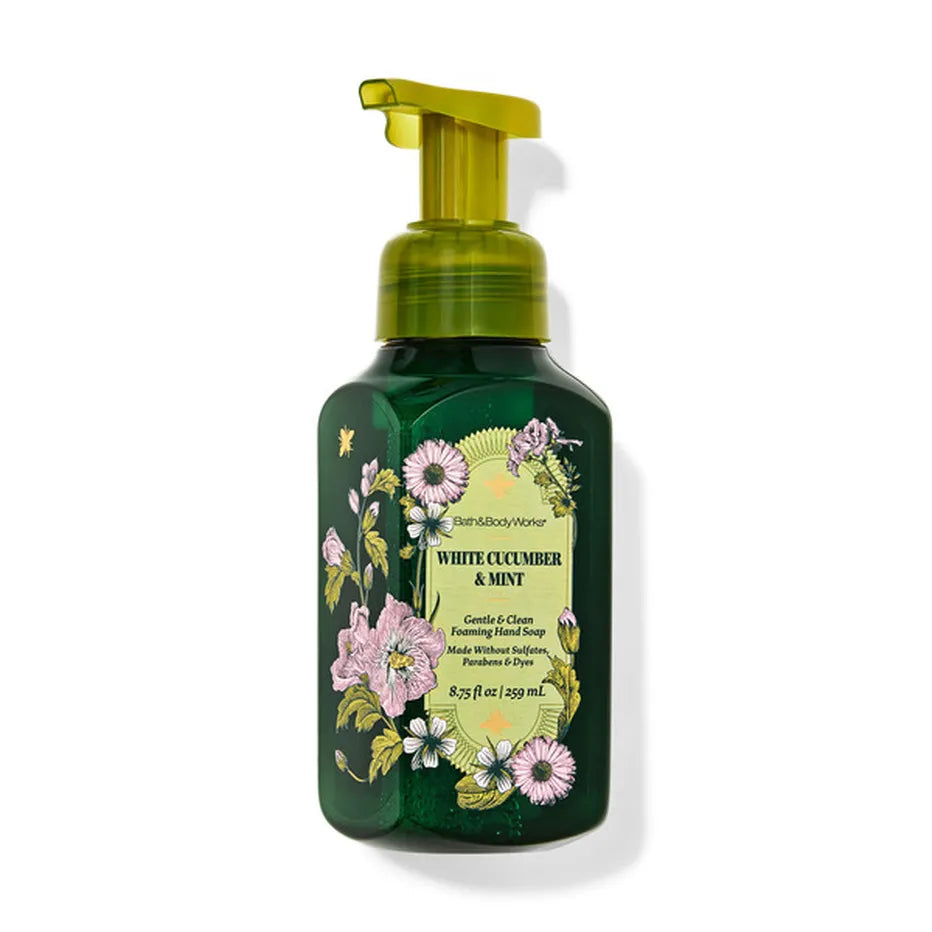BATH & BODY WORKS - WHITE CUCUMBER & MINT GENTLE AND CLEAN HAND SOAP