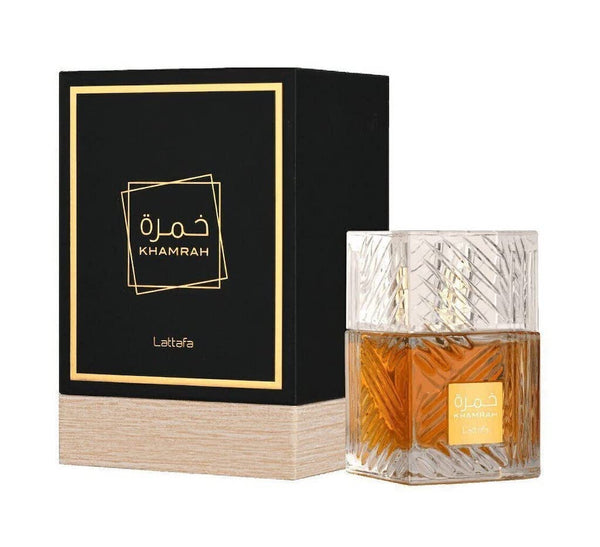 LATTAFA KHAMRAH EAU DE PARFUM - VANILLA, SWEET WARM SPICY WOODY