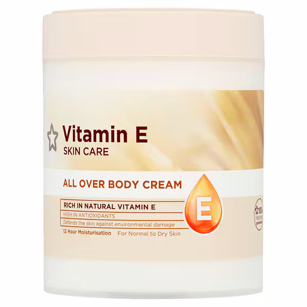 VITAMIN E SKIN CARE ALL OVER BODY CREAM