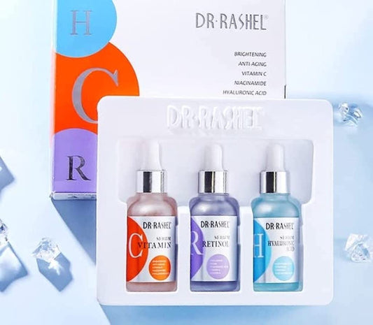 DR. RASHEL COMPLETE FACIAL SERUM, VITAMIN C, RETINOL & HYALURONIC