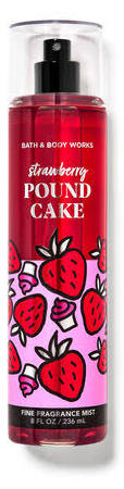 BATH & BODY WORKS - STRAWBERRY POUND CAKE