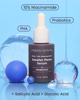 URBAN SKIN RX PHA + 10% NIACINAMIDE SMALLER PORES SERUM