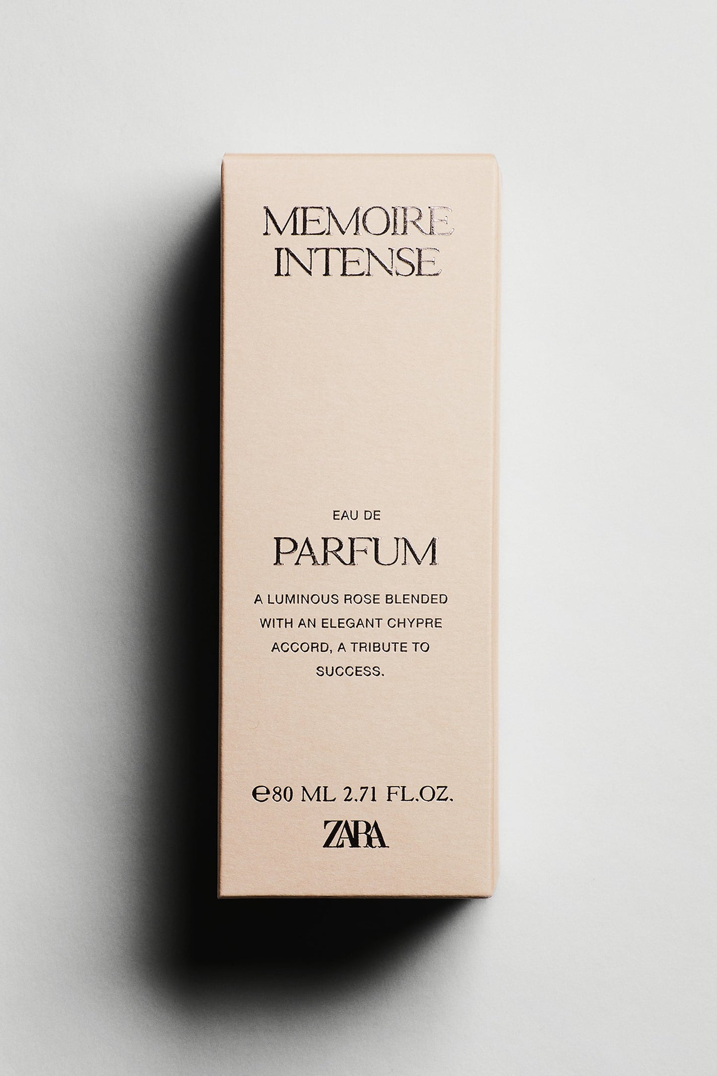 ZARA MEMOIRE INTENSE -EAU DE PARFUM