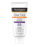NEUTROGENA CLEAR FACE OIL-FREE SUNSCREEN
