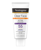 NEUTROGENA CLEAR FACE OIL-FREE SUNSCREEN