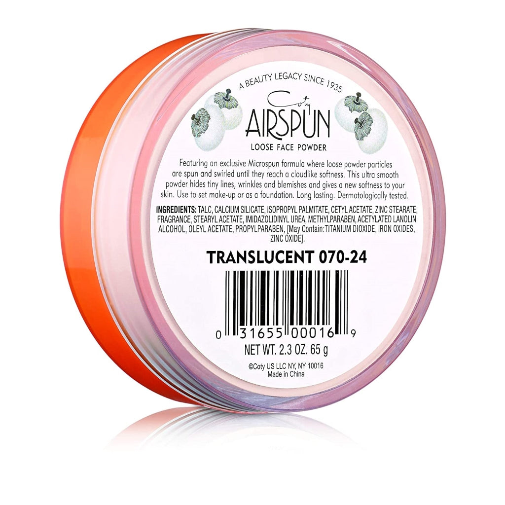 COTY AIRSPUN LOOSE FACE POWDER