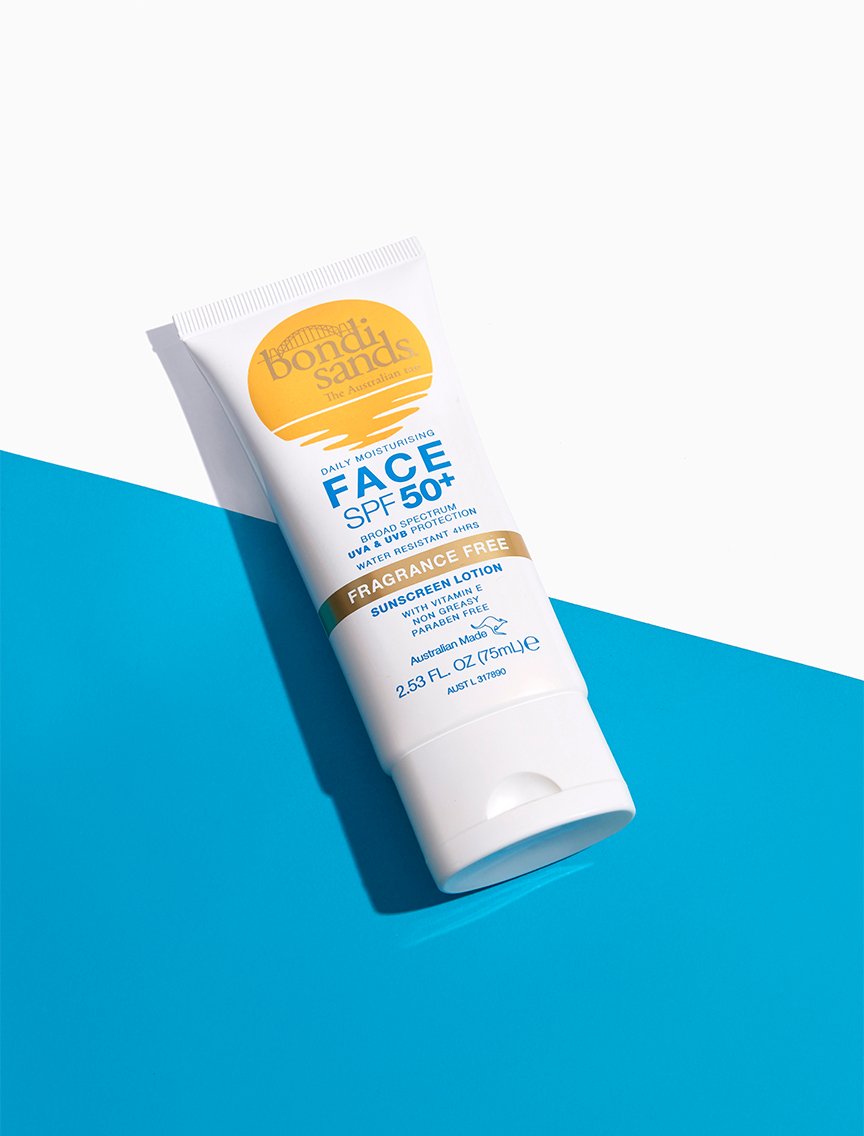 BONDI SANDS  FACE SPF50+ FRAGRANCE FREE SUNSCREEN LOTION