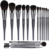 BS MALL MAKEUP BRUSH SET 16PCS BLACK