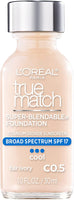 L'OREAL TRUE MATCH SUPER-BLENDABLE LIQUID FOUNDATION