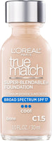 L'OREAL TRUE MATCH SUPER-BLENDABLE LIQUID FOUNDATION