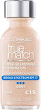 L'OREAL TRUE MATCH SUPER-BLENDABLE LIQUID FOUNDATION