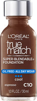 L'OREAL TRUE MATCH SUPER-BLENDABLE LIQUID FOUNDATION