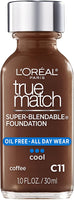 L'OREAL TRUE MATCH SUPER-BLENDABLE LIQUID FOUNDATION