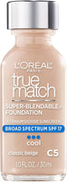 L'OREAL TRUE MATCH SUPER-BLENDABLE LIQUID FOUNDATION
