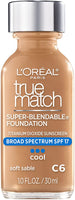 L'OREAL TRUE MATCH SUPER-BLENDABLE LIQUID FOUNDATION