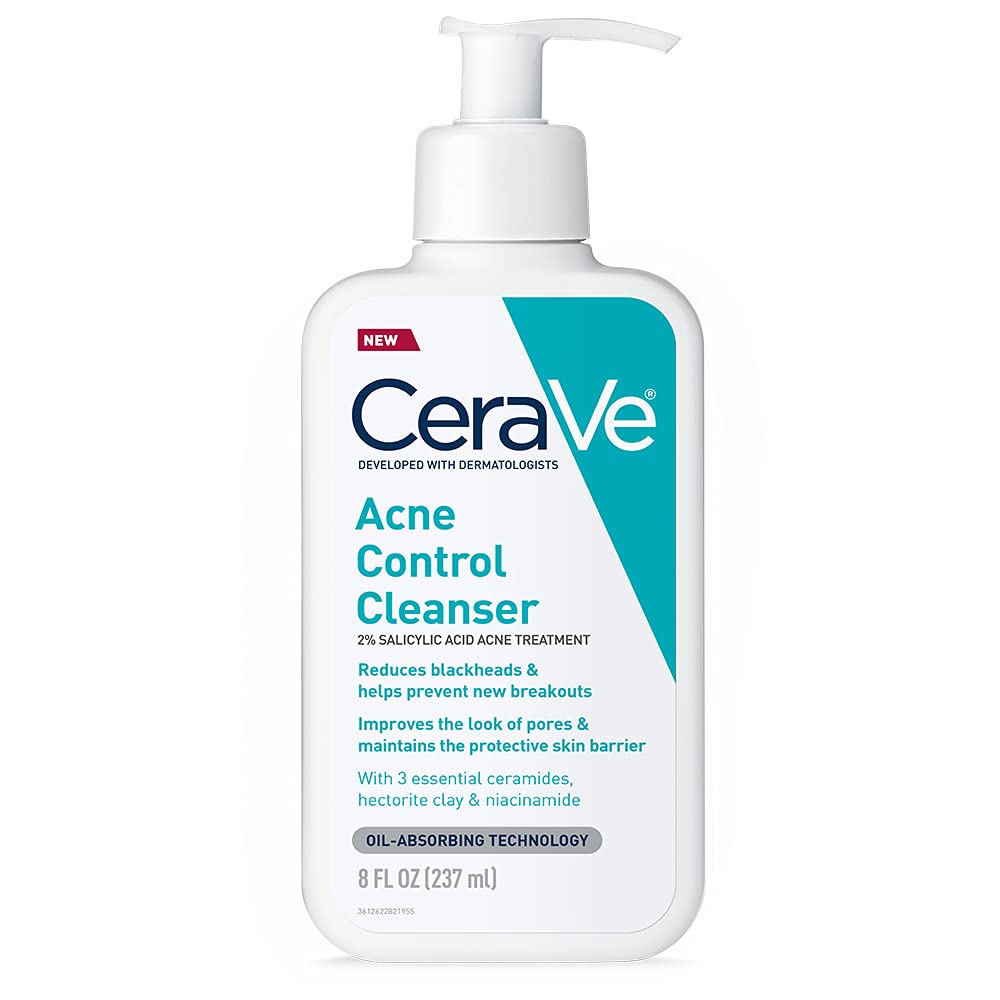 CERAVE BLEMISH CONTROL CLEANSER- 2% SALICYLIC ACNE TREATMENT