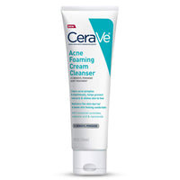 CERAVE ACNE FOAMING CREAM CLEANSER 4% BENZOYL PEROXIDE