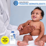 CERAVE BABY LOTION | GENTLE BABY SKINCARE WITH CERAMIDES, NIACINAMIDE AND VITAMIN E | FRAGRANCE FREE
