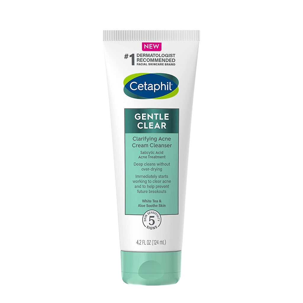 CETAPHIL GENTLE CLEAR CLARIFYING ACNE CREAM  CLEANSER