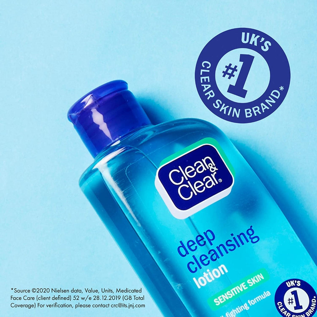 CLEAN AND CLEAR DEEP CLEANSING LOTION