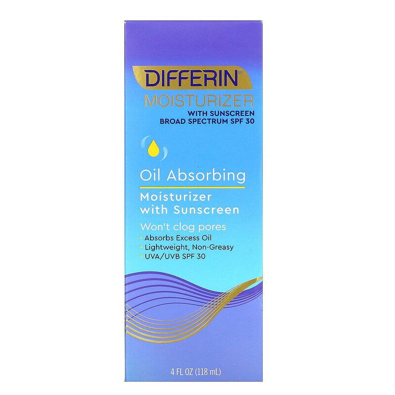 DIFFERIN OIL ABSORBING MOISTURIZER WITH SUNSCREEN