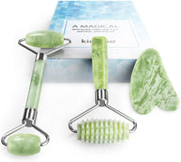 KIMKOO 3 IN 1 JADE ROLLER SET