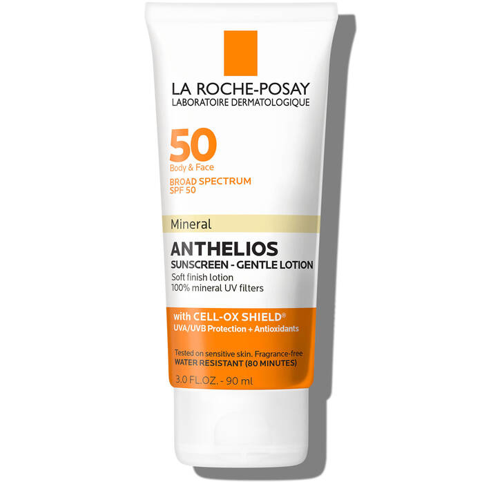 LA ROCHE-POSAY ANTHELIOS SPF 50 GENTLE LOTION MINERAL SUNSCREEN
