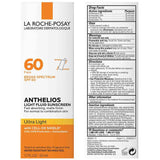 LA ROCHE-POSAY ANTHELIOS ULTRA LIGHT FLUID SUNCSCREEN SPF 60