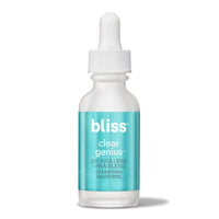 BLISS CLEAR GENIUS 10% AHA+BHA+PHA BLEND CLARIFYING LIQUID PEEL