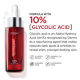 L'OREAL REVITALIFT 10% GLYCOLIC ACID SERUM