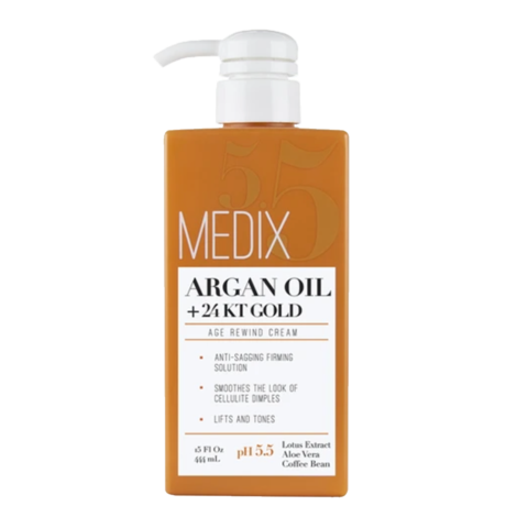 MEDIX 5.5 ARGAN OIL + 24KT GOLD AGE REWIND CREAM