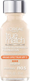 L'OREAL TRUE MATCH SUPER-BLENDABLE LIQUID FOUNDATION