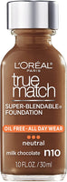 L'OREAL TRUE MATCH SUPER-BLENDABLE LIQUID FOUNDATION