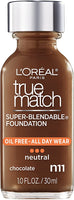 L'OREAL TRUE MATCH SUPER-BLENDABLE LIQUID FOUNDATION