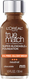L'OREAL TRUE MATCH SUPER-BLENDABLE LIQUID FOUNDATION