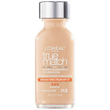 L'OREAL TRUE MATCH SUPER-BLENDABLE LIQUID FOUNDATION