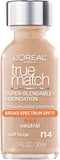 L'OREAL TRUE MATCH SUPER-BLENDABLE LIQUID FOUNDATION