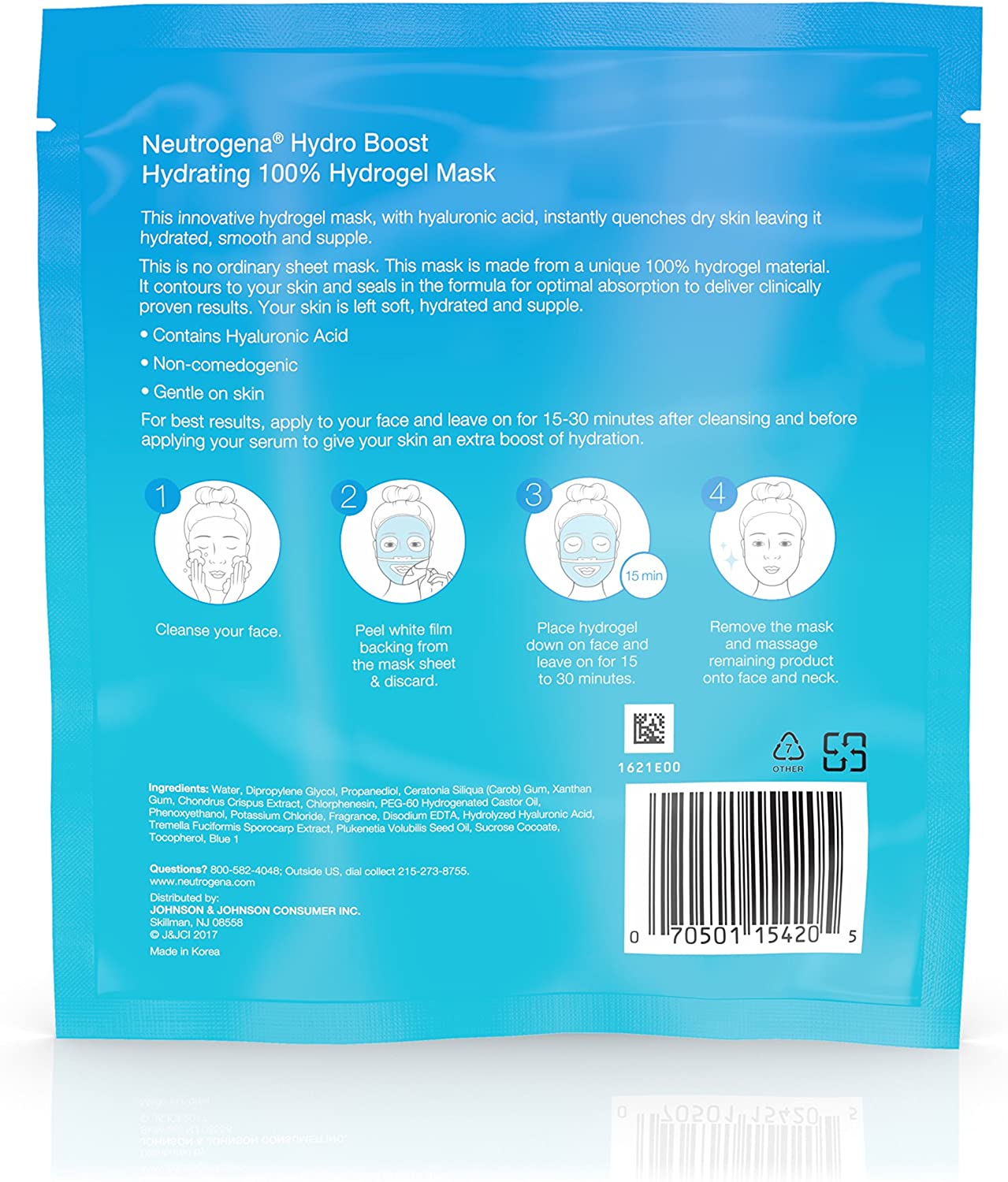 NEUTROGENA 100% HYDROGEL MASK