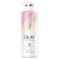 OLAY BODY WASH WITH HYALURONIC & B3, CLEANSING AND NOURISHING