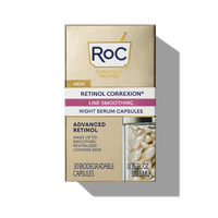 ROC SKINCARE RETINOL CORREXION LINE SMOOTHING NIGHT SERUM CAPSULES