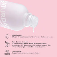 SATURDAY SKIN PORE CLARIFYING  TONER