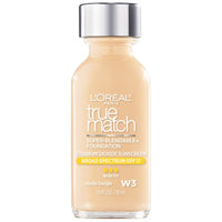 L'OREAL TRUE MATCH SUPER-BLENDABLE LIQUID FOUNDATION